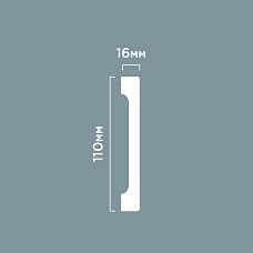 B110V1 POLYSTYRENE HI WOOD 110mm x 16mm x 2.0m drawing