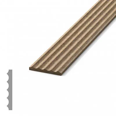 Molding MLD-M-032 из MDF для декора стен и потолков