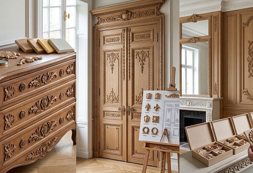 Carved wooden overlays in the interior: how to choose decorative elements for furniture, doors and walls