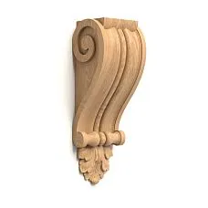 Carved bracket KR-020 for an elegant home interior