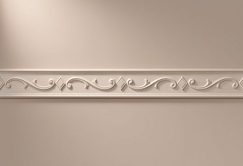Furniture frieze: decorative belt for cabinet, dresser and kitchen fronts