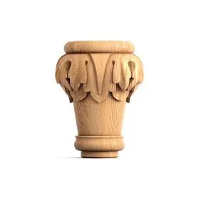 Carved Furniture Leg MN-001
