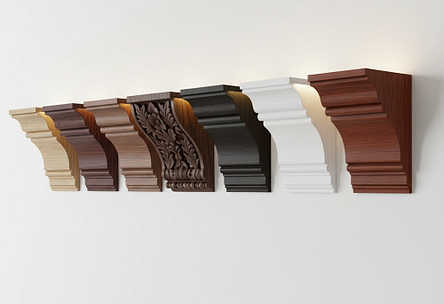 Wall Cornice Profiles with Lighting: Classic and Modern