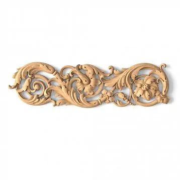 Decorative element for decorating furniture, walls, doors, ceilings, drawing