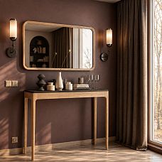 Wooden frame RM-052 for mirror, interior photo
