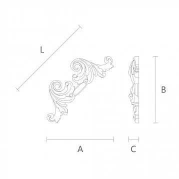 Elegant and Luxurious Wooden Overlay Design