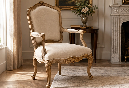 Buy a chair frame: a custom chair from the STAVROS frame as the basis of a unique piece of furniture