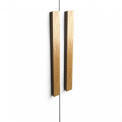Furniture handle деревянная Tetras HL-033 вид на дверце