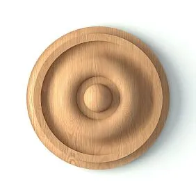 Wooden Rosette R-057