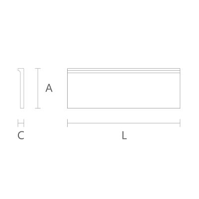 Molding MLD-040. чертеж