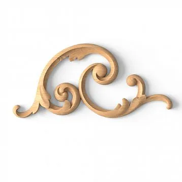 Wooden Carved Inlay N-298L against background