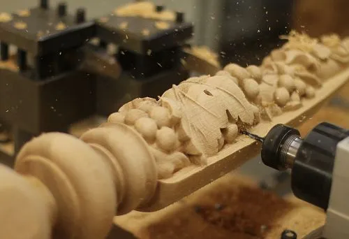 Wood carving: the process of creating an artistic element