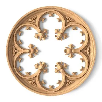 Wooden Rosette R-076
