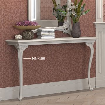 Wooden furniture leg in classic style, for console