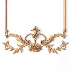 C-049 wooden decor set - close-up elements