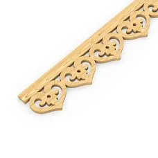 Carved wooden casings