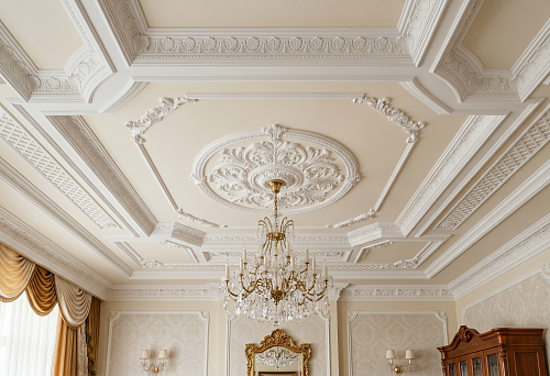 Polyurethane Ceiling Decor: How to Choose a Ready-Made Stucco Decor Set