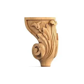Carved Furniture Leg MN-015