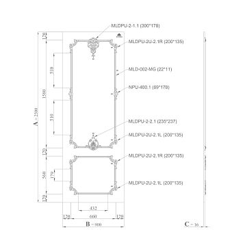 SVPU-008 stand for decor presentation