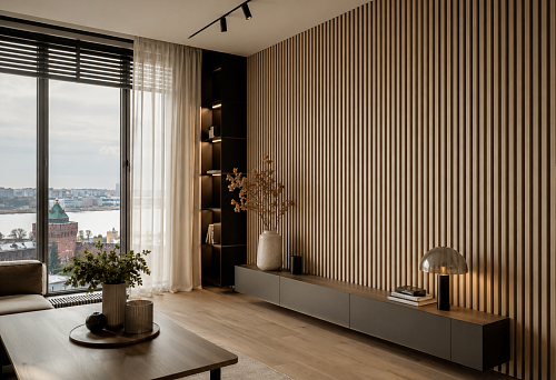 Buy slatted panels in Nizhny Novgorod for interiors