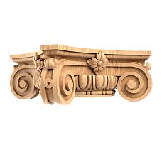 Carved Capital KL-010 from Solid Oak
