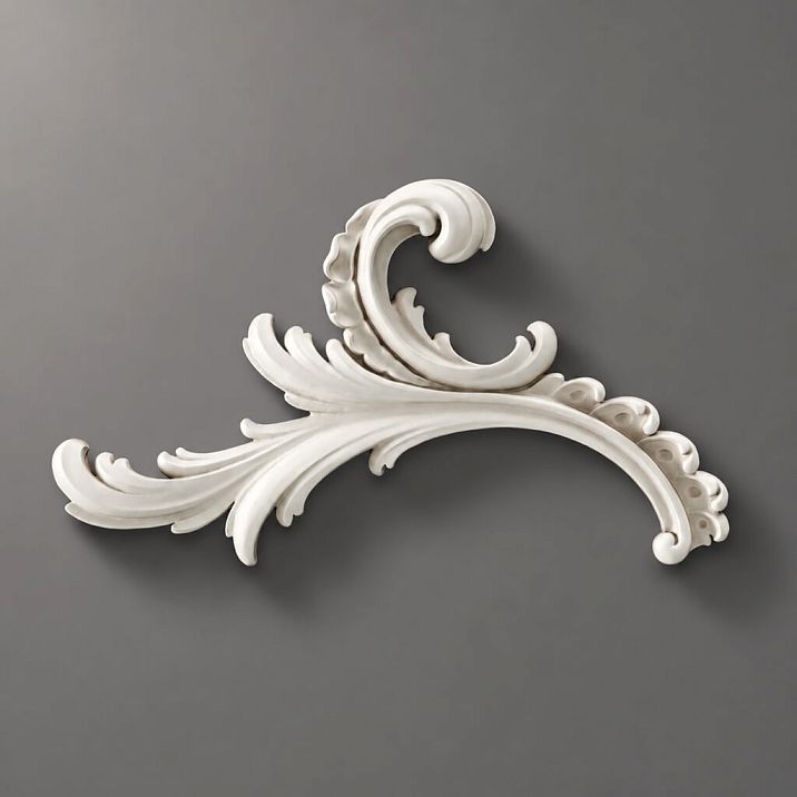 Elegant molding decoration NPU-461L in close-up