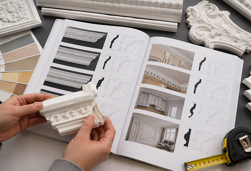 How to choose stucco from the catalog: photos, sizes, models and what to check before buying
