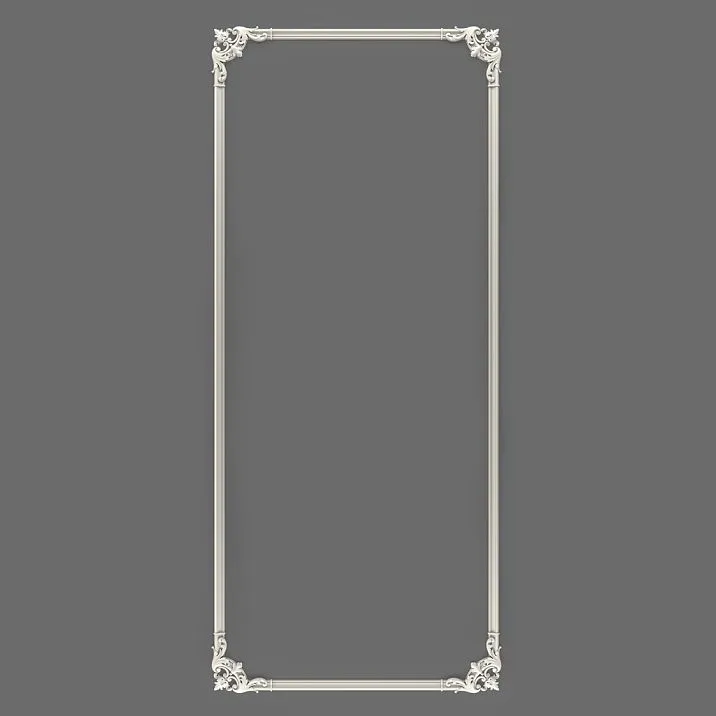 Buy wall decor CPU-1-5 &mdash; set with four corner overlays for creating rectangular frames and decorative compositions