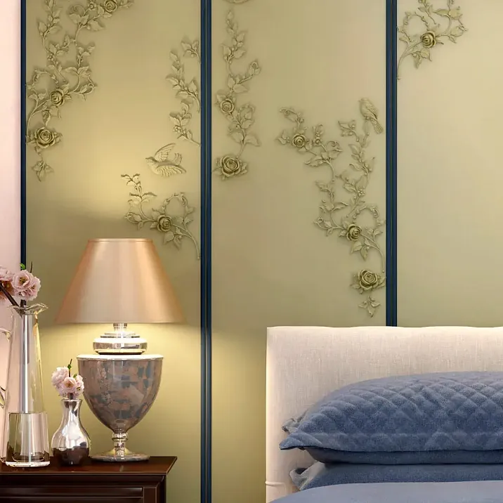Interior composition with relief decoration NPU-477R on the wall