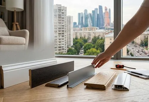 Floor skirting boards in Moscow: how to choose and buy floor skirting board for apartment, house and commercial premises