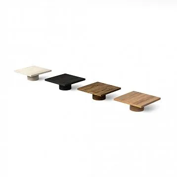 Painted wooden furniture handles