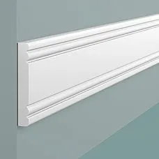 W1060 POLYSTYRENE HI WOOD 60mm x 9mm x 2.0m. Profile close-up