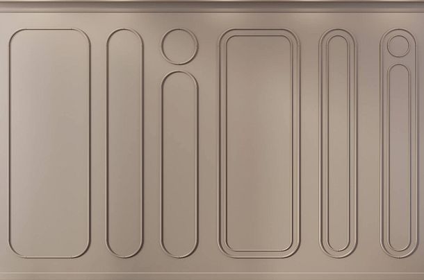 Wall panel decoration idea "Japandi" INTPU-012