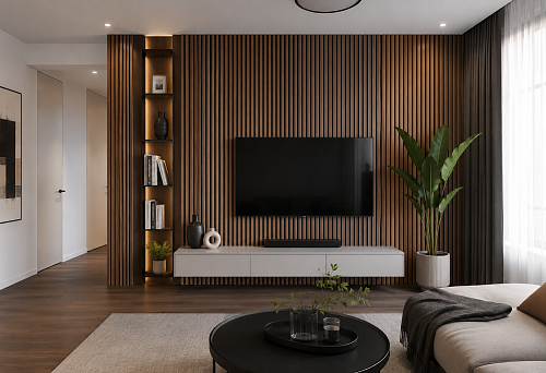 Buy slatted wall panels in Moscow &mdash; price, types and selection