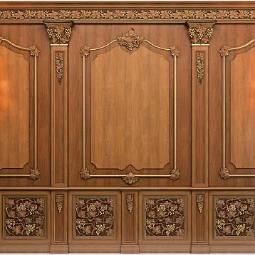 Applique N-254L for interior decoration, walls, ceilings, facades