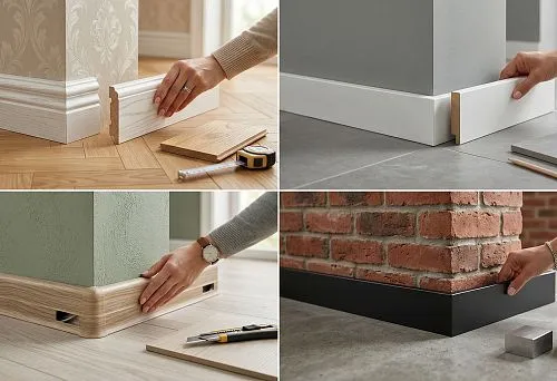 Best skirting boards for apartments: how to choose by material, style, and floor type