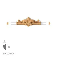Decorative connecting element N-401.1 made of wood