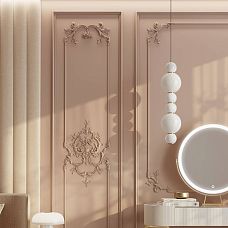 Set of stucco decor CPU‑8‑2 made of polyurethane for wall decoration in the Summer Garden collection.