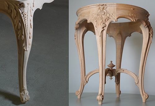 Components for creating stylish wooden chairs