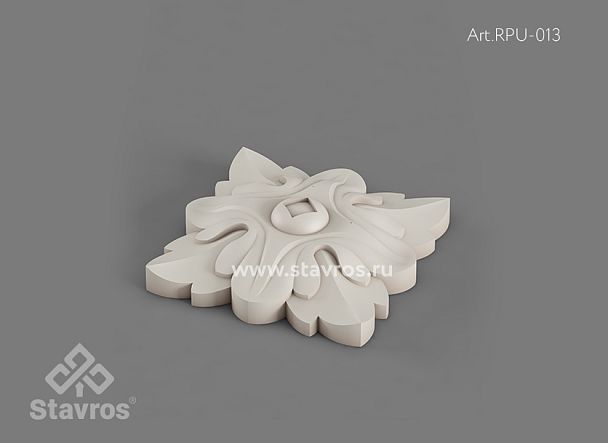 Carved rosette RPU-013 - 2