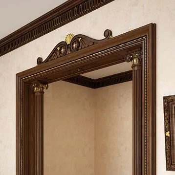 Carved applique N-051.1 for furniture and wall decoration