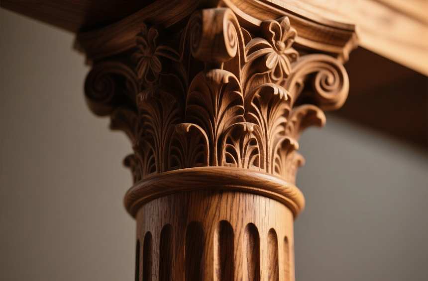 Pilaster: величественный архитектурный элемент в современном интерьере