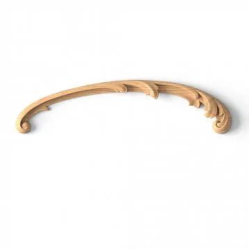 Wooden overlay with an elegant branch pattern N-429R