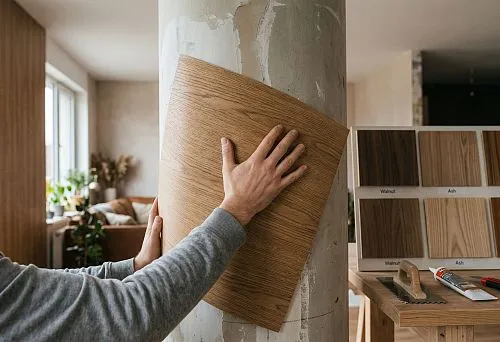 Flexible wood-look panels: how to choose a solution for complex surfaces