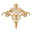 Wooden decor N-508 (A=369 B=419 C=18 mm) (Beech, Prestige)
