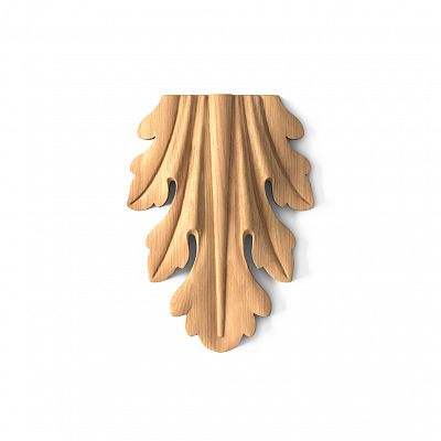 Carved cover plate N-129 с цветочным мотивом