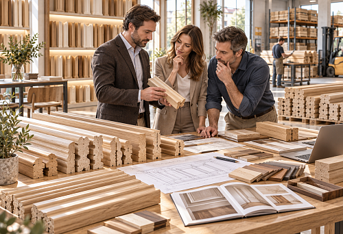 Building materials distributor and wooden trim manufacturer