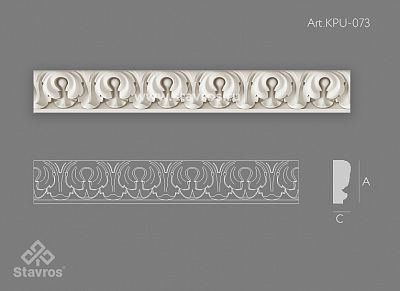 Mouldings KPU-073, молдинг для отделки