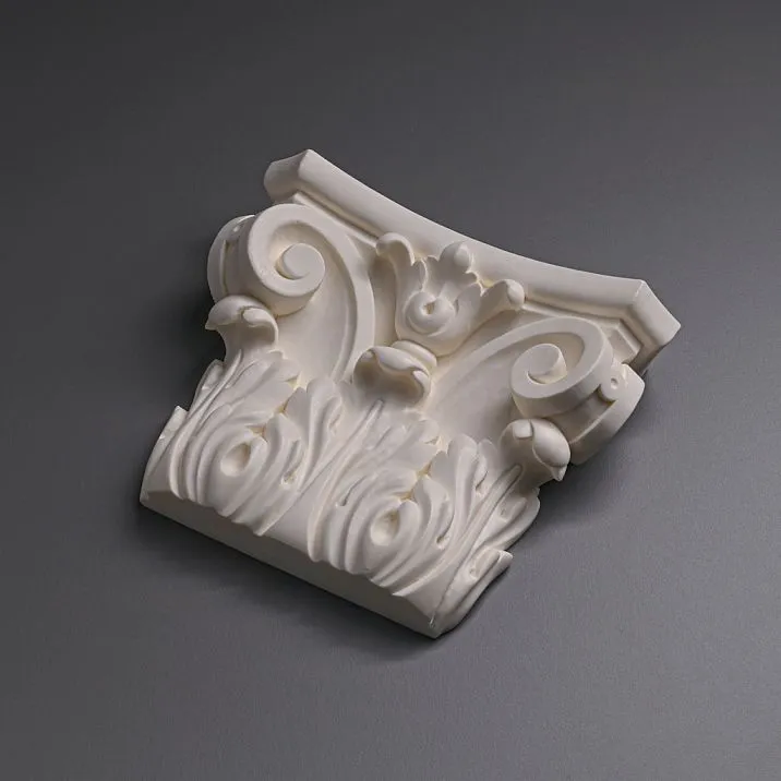 Polyurethane Carved Capital KLPU-004 architectural decoration photo