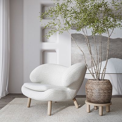 Chiseled furniture leg MN-222